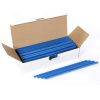 BLUERING Iratsín 6mm, 100 db/doboz, bluering® kék