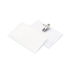 BLUERING Névkitűző 90x56mm, biztosító tűvel és csiptetővel (JJ41305) (JJ41305) névkitűző
