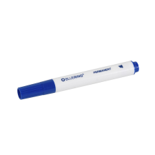 BLUERING Permanent marker 1-4mm, vágott végű Bluering® kék filctoll, marker