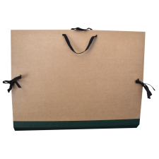 BLUERING Rajztartó mappa A3, méret karton, szalagfüles Bluering® prémium mappa