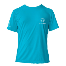 BLUERING Rövid ujjú póló L atoll- kék munkaruha