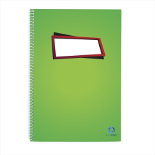 BLUERING Spirálfüzet A4, 70lap, sima Bluering® füzet