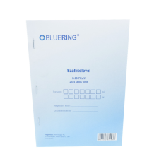 BLUERING Szállítólevél A5, 25x4lapos B.10-70/A/V Bluering® nyomtatvány