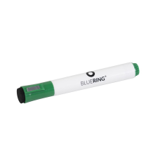 BLUERING Táblamarker 3mm, mágneses, táblatörlővel multifunkciós Bluering® zöld filctoll, marker