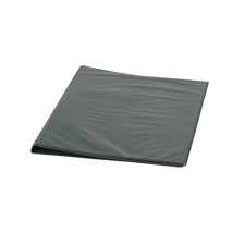 BLUERING Villámzáras mappa A4, műanyag Bluering®, zöld mappa