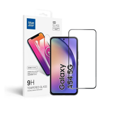 BlueStar Blue Star Samsung Galaxy A54 5G teljes kijelzős kijelzővédő üvegfólia, fekete mobiltelefon kellék