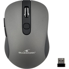 Bluestork Bluestork M-WL-OFF60-GREY Wireless Mouse Grey egér
