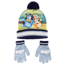 Bluey Bingo gyerek sapka + kesztyű szett gyerek sapka