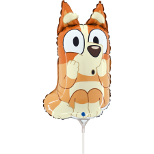 Bluey Bluey Bingo mini fólia lufi 35 cm (WP) party kellék