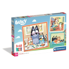 Bluey Creative Play 3x48 db-os puzzle Clementoni puzzle, kirakós