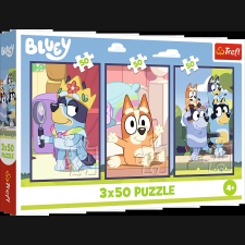 Bluey család 3x50 puzzle készlet puzzle, kirakós