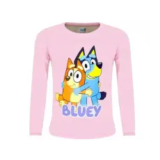 Bluey Hug Pink gyerek hosszú póló, felső 5 év / 110 cm