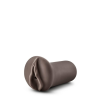 Blush Novelties Hot Chocolate Nicole's Kitty Chocolate - vízálló, élethű vagina maszturbátor (barna)