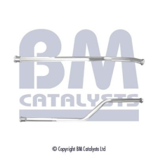 BM CATALYSTS Kipufogócső BM CATALYSTS BM50542 kipufogó alkatrész