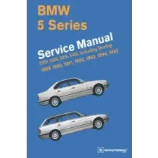  BMW 5 Series Service Manual 1989-1995 (E34) – Bentley Publishers idegen nyelvű könyv