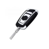  BMW Bicskakulcsház+Chip CAS2 1/3/5/7 Series X5 X6 E60 E61 E70 E71 E87 E90 Z4 433mhz CAS2 HU58