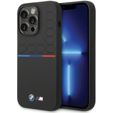 BMW BMHCP15L22SMPK iPhone 15 Pro 6.1" fekete szilikon minta tok tok és táska