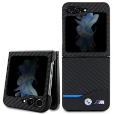 BMW BMHCZF522NBCK Sam Z Flip5 F731 fekete bőr Carbon tok tok és táska