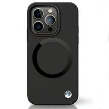 BMW BMHMP14SSILBK2 iPhone 14 6.1&quot; fekete Signature folyékony Silicone MagSafe tok tok és táska