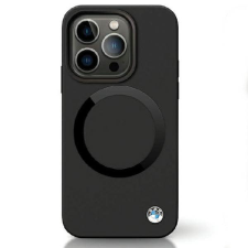 BMW BMHMP14SSILBK2 iPhone 14 6.1" fekete Signature folyékony Silicone MagSafe tok tok és táska