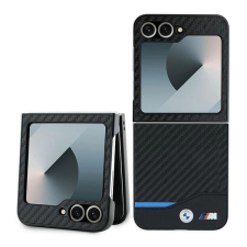 BMW Carbon Blue Line tok Samsung Galaxy Z Flip 6 - fekete tok és táska