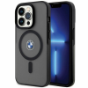 BMW Etui BMW BMHMP14LDSLK iPhone 14 Pro 6.1" fekete keménytok Aláírás MagSafe aláírás