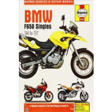  BMW F650 Singles (94-07) – Anon idegen nyelvű könyv