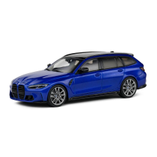  Bmw G81 M3 Touring San Marino kék 2023 modell autó 1:43 makett