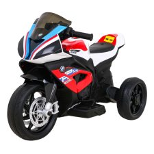 BMW HP4 elektromos motor, bőr üles, piros elektromos járgány