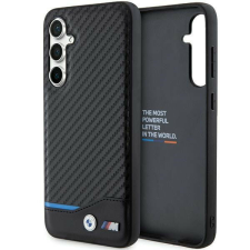 BMW Leather Carbon Samsung S921 Galaxy S24 (2024) hátlapvédő tok fekete (BMHCS24S22NBCK) tok és táska