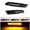 BMW LED oldalsó irányjelző 2db Füstös Szekvenciális dinamikus F30 E90 E91 E92 E93 E46 E60 E61 Átlátszó