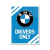BMW RETRO BMW Drivers Only - Hűtőmágnes