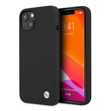BMW Silicone Signature Apple iPhone 13 hátlap tok, fekete tok és táska