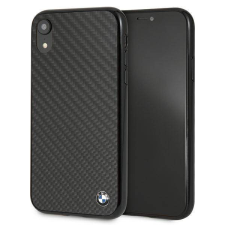 BMW Tok keménytok BMW BMHCI61MBC iPhone Xr fekete Signature-Carbon tok és táska