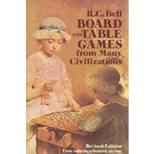  Board and Table Games from Many Civilizations – R.C. Bell idegen nyelvű könyv