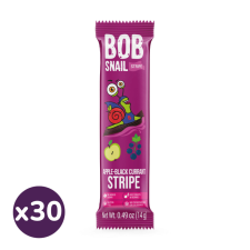 Bob Snail alma-feketeribizli gyümölcsszelet (30x14 g) bébiétel