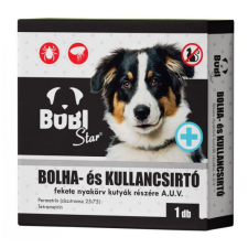  BOBI STAR FEKETE NYAKÖRV KUTYÁKNAK A.U.V 1 db nyakörv, póráz, hám kutyáknak