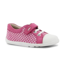 Bobux Rózsaszín mintás fehér orrú cipő - 22 (2 éves) gyerek cipő