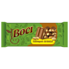 Boci Tejcsokoládé Földimogyoró darabokkal - 90g csokoládé és édesség
