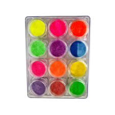 Body Deco Neon csillámpor szett - 12db csillámtetoválás