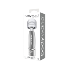 bodywand - mini masszírozó vibrátor (ezüst) fantázia ruha