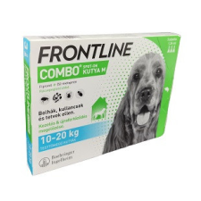 Boehringer Ingelheim 3ampullánként : Frontline Combo kutya M 10-20kg. 1db ampulla , 3ampulla vagy ennek töbszöröse kérhető élősködő elleni készítmény kutyáknak