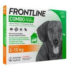 Boehringer Ingelheim 3ampullától : Frontline Combo kutya S 2-10kg. 1db ampulla 3ampullánként rendelhető , termék szavatosság : 2025.03.30 élősködő elleni készítmény kutyáknak
