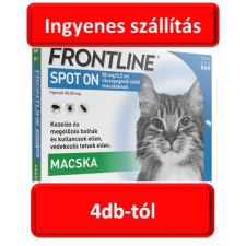 Boehringer Ingelheim 4db-tól : Frontline Spot-on 3db ampulla macskák részére ( Ez nem a combo , hanem az alap tipus) élősködő elleni készítmény macskáknak