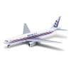 Boeing 777 repülőgép modell Welly