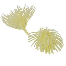  Bogáncs fej 6cm krém dekorációs kellék