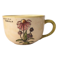 BögeManufaktúra Bíbor Kasvirág jumbo bögre bögrék, csészék