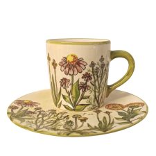 BögeManufaktúra Botanica Mező Reggeliző tányér és bögre bögrék, csészék