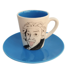 BögeManufaktúra Einstein bögre és reggeliző tányér bögrék, csészék