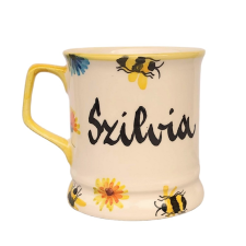 BögeManufaktúra Feliratos neves Méhecskés bögre bögrék, csészék